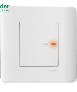 BỘ CÔNG TẮC MÁY LẠNH 20A SCHNEIDER MÀU TRẮNG - E8431D20_G19