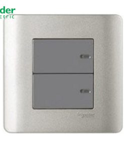 BỘ CÔNG TẮC ĐÔI 2 CHIỀU 16A SCHNEIDER MÀU XÁM - E8431_2_SA_G19