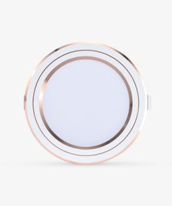 Đèn LED âm trần 7W viền vàng Rạng Đông PT05 90/7W