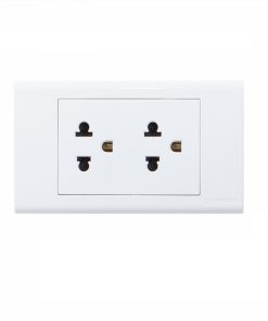 2 Ổ cắm 3 chấu Sino S18UE3